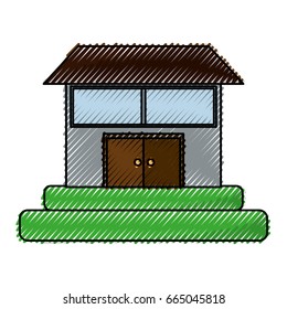 isolated big house