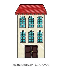 isolated big house