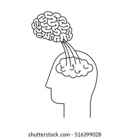 Isolated big idea draw design