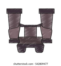 Isolated binocular object design