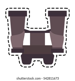 Isolated binocular object design