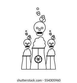 Isolated biohazard chimney design