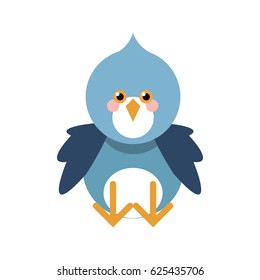 Isolated bird cartoon design