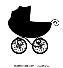 Download Vintage Baby Carriage High Res Stock Images Shutterstock