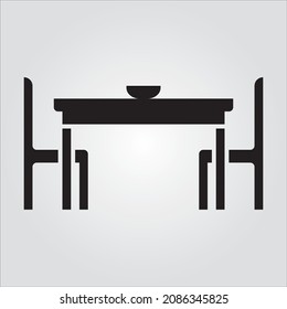 Isolated Black Dining Table Multi Purpose Vector Images Transparent Scalable Vector Graphic
