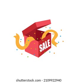 Isolated black friday label discount Vector illustration