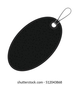 Isolated black and grunge label design