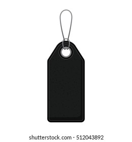 Isolated black and grunge label design