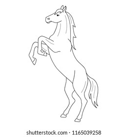 Featured image of post How To Draw A Horse Rearing Up How to draw a rearing horse with simple shapes three poses here s the basic horse tutorial
