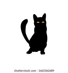 猫 シルエット のイラスト素材 画像 ベクター画像 Shutterstock