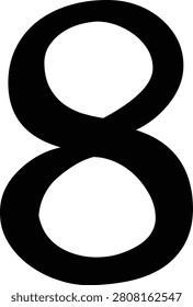  An isolated black vector graphic of the Bengali digit four (৪) set against a white background. This clean regional numeral symbol is optimized for modern UI design, educational posters, and South Asian language typography.