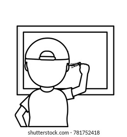Isolated blackboard design