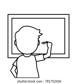 Isolated blackboard design