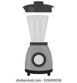 Isolated blender machine icon over a white background - Vector illustration