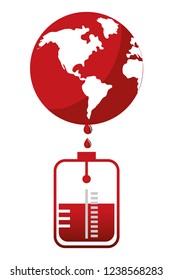 Isolated blood injection design