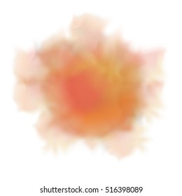 Isolated blurred multicolored figure design