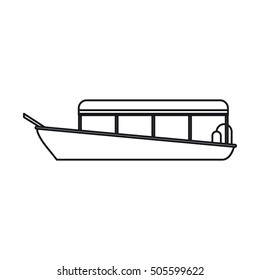Isolated boat ship design