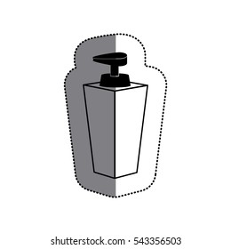 Isolated body cream and spa center concept design