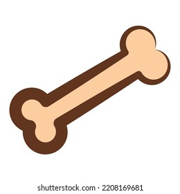 Isolated bone icon Flat design Vector
