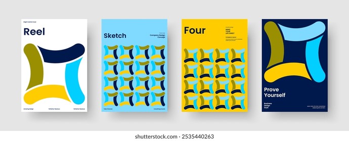 Diseño de portada de libro aislado. Plantilla de volante creativo. Diseño de fondo geométrico. Folleto. Informe. Anuncio. Cartel. Presentación de Negocios. Folleto. Revista. Diario. Publicidad. Identidad de marca