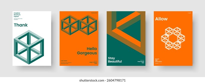 Isolated Book Cover Design. Creative Report Layout. Geometric Background Template. Banner. Brochure. Poster. Flyer. Business Presentation. Portfolio. Magazine. Pamphlet. Notebook. Leaflet