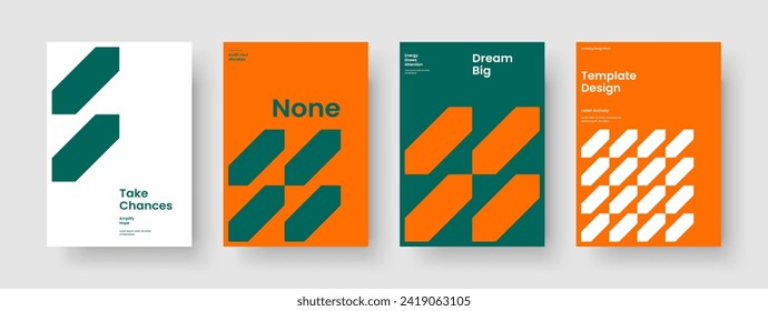 Isolated Book Cover Design. Geometric Business Presentation Layout. Creative Brochure Template. Poster. Background. Flyer. Banner. Report. Magazine. Brand Identity. Handbill. Pamphlet. Catalog