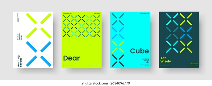 Isolated Book Cover Design. Geometric Poster Layout. Creative Banner Template. Background. Brochure. Flyer. Report. Business Presentation. Handbill. Advertising. Leaflet. Portfolio. Journal
