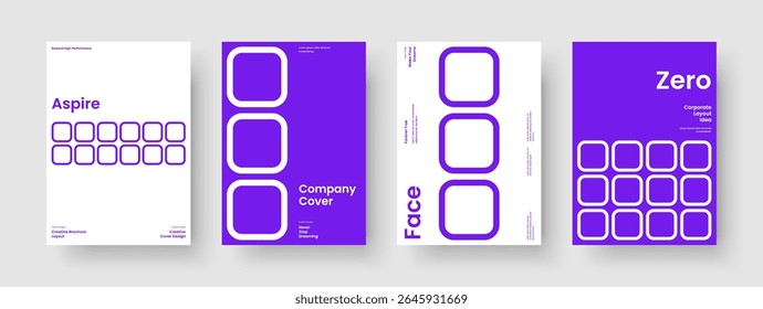 Isolated Book Cover Design. Geometric Brochure Template. Creative Background Layout. Flyer. Banner. Report. Poster. Business Presentation. Catalog. Journal. Notebook. Newsletter. Portfolio