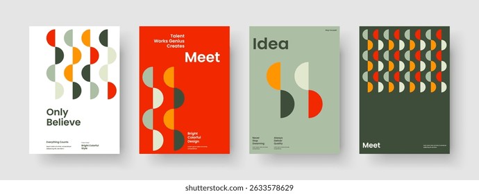 Isolated Book Cover Design. Modern Report Layout. Geometric Poster Template. Brochure. Background. Business Presentation. Flyer. Banner. Journal. Catalog. Brand Identity. Portfolio. Leaflet