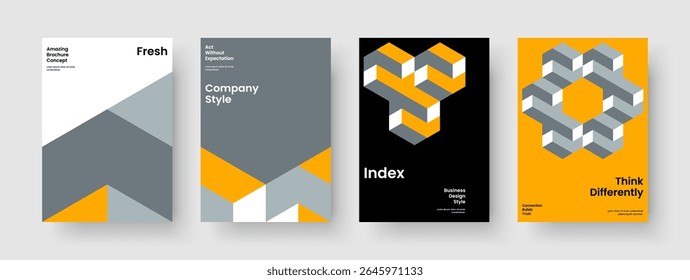 Isolated Book Cover Design. Modern Banner Template. Creative Brochure Layout. Flyer. Business Presentation. Report. Background. Poster. Newsletter. Handbill. Journal. Portfolio. Magazine. Notebook
