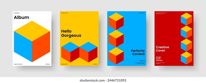 Isolated Book Cover Layout. Abstract Business Presentation Design. Creative Background Template. Banner. Brochure. Report. Flyer. Poster. Magazine. Notebook. Portfolio. Leaflet. Pamphlet