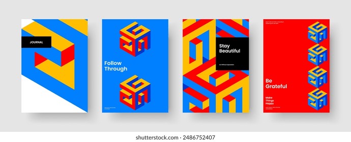 Isolated Book Cover Layout. Abstract Flyer Design. Creative Business Presentation Template. Background. Poster. Banner. Brochure. Report. Catalog. Brand Identity. Notebook. Portfolio. Pamphlet