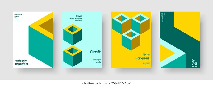 Isolated Book Cover Layout. Abstract Report Template. Creative Business Presentation Design. Banner. Background. Flyer. Poster. Brochure. Journal. Newsletter. Notebook. Brand Identity. Pamphlet