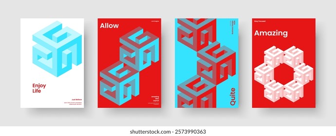 Isolated Book Cover Layout. Abstract Banner Template. Geometric Business Presentation Design. Background. Brochure. Poster. Report. Flyer. Notebook. Pamphlet. Portfolio. Handbill. Leaflet. Journal