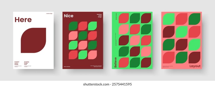 Isolated Book Cover Layout. Abstract Background Template. Geometric Flyer Design. Brochure. Business Presentation. Banner. Poster. Report. Catalog. Leaflet. Newsletter. Magazine. Pamphlet. Journal