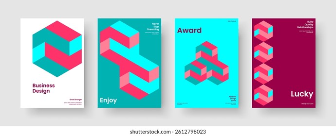 Isolated Book Cover Layout. Abstract Background Template. Modern Brochure Design. Report. Banner. Poster. Business Presentation. Flyer. Portfolio. Advertising. Pamphlet. Brand Identity. Leaflet