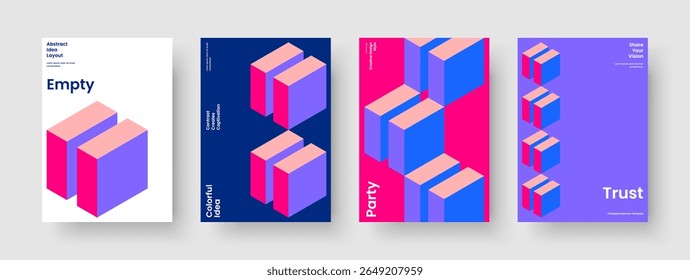 Isolated Book Cover Layout. Abstract Report Design. Creative Background Template. Banner. Poster. Flyer. Business Presentation. Brochure. Journal. Advertising. Portfolio. Pamphlet. Handbill