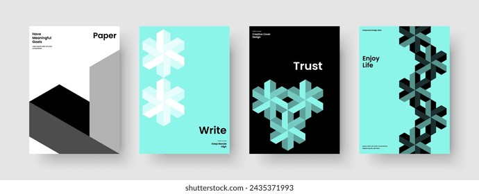 Isolated Book Cover Layout. Creative Poster Template. Geometric Background Design. Flyer. Report. Business Presentation. Brochure. Banner. Advertising. Journal. Pamphlet. Notebook. Handbill