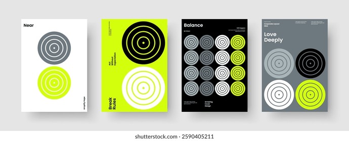 Isolated Book Cover Layout. Creative Report Design. Modern Background Template. Banner. Flyer. Business Presentation. Poster. Brochure. Brand Identity. Catalog. Magazine. Handbill. Newsletter