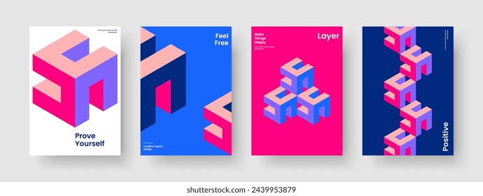 Isolated Book Cover Layout. Geometric Banner Design. Modern Flyer Template. Background. Business Presentation. Poster. Report. Brochure. Pamphlet. Newsletter. Portfolio. Brand Identity. Catalog