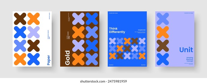 Isolated Book Cover Layout. Geometric Poster Design. Modern Banner Template. Report. Brochure. Background. Flyer. Business Presentation. Catalog. Journal. Advertising. Handbill. Notebook. Portfolio
