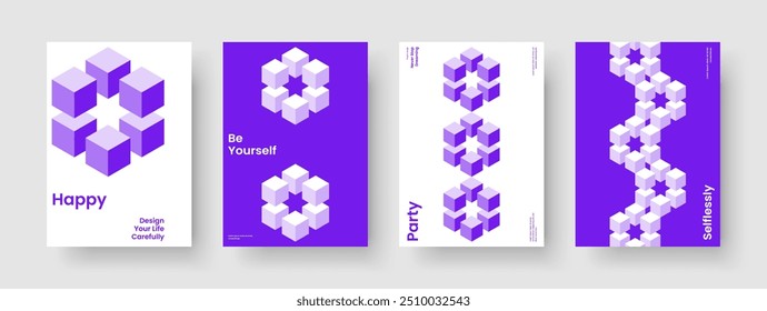 Isolated Book Cover Layout. Geometric Poster Design. Creative Business Presentation Template. Report. Flyer. Background. Brochure. Banner. Portfolio. Pamphlet. Journal. Advertising. Catalog
