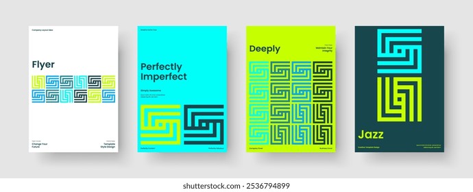 Isolated Book Cover Layout. Geometric Report Design. Modern Brochure Template. Banner. Flyer. Background. Poster. Business Presentation. Newsletter. Journal. Pamphlet. Handbill. Advertising