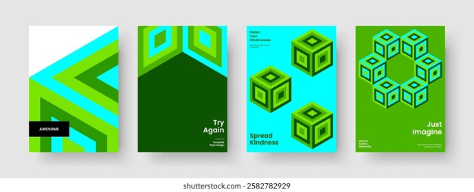 Isolated Book Cover Layout. Geometric Banner Template. Modern Brochure Design. Background. Poster. Business Presentation. Report. Flyer. Catalog. Advertising. Brand Identity. Journal. Pamphlet