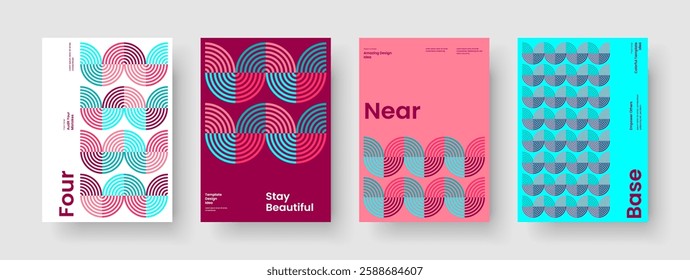 Isolated Book Cover Layout. Geometric Banner Design. Creative Report Template. Background. Poster. Flyer. Business Presentation. Brochure. Portfolio. Catalog. Notebook. Pamphlet. Handbill