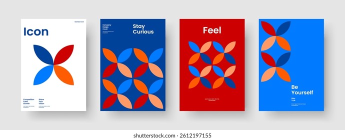 Isolated Book Cover Layout. Geometric Report Template. Creative Brochure Design. Business Presentation. Background. Banner. Flyer. Poster. Pamphlet. Brand Identity. Leaflet. Portfolio. Notebook