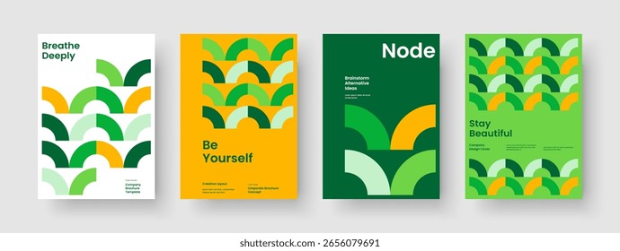 Layout Isolado De Capa De Livro. Design de banner geométrico. Modelo de publicação criativa. Cartaz. Apresentação de negócios. Histórico. Relatório. Panfleto. Panfleto. Publicidade. Boletim informativo. Notebook. Folheto