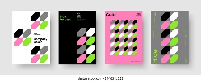 Isolated Book Cover Layout. Modern Business Presentation Template. Abstract Flyer Design. Poster. Brochure. Background. Report. Banner. Advertising. Notebook. Newsletter. Catalog. Brand Identity
