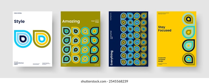 Isolated Book Cover Layout. Modern Brochure Design. Creative Business Presentation Template. Background. Report. Poster. Banner. Flyer. Magazine. Brand Identity. Portfolio. Newsletter. Notebook