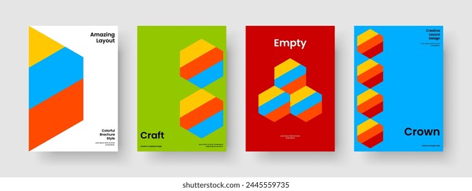 Isolated Book Cover Template. Abstract Business Presentation Layout. Creative Brochure Design. Flyer. Banner. Poster. Report. Background. Notebook. Journal. Pamphlet. Portfolio. Advertising